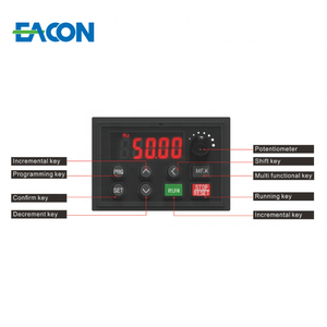 Tùy chỉnh AC Vector điều khiển biến tần số ổ đĩa cho động cơ 220V Điện áp danh định cho máy nén 2.2kw - Product Image 4