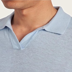 <span class=keywords><strong>Polo</strong></span> blu chiaro personalizzato Desgin la tua stampa ricamata <span class=keywords><strong>di</strong></span> alta qualità <span class=keywords><strong>Polo</strong></span> in bianco 100% <span class=keywords><strong>lino</strong></span> <span class=keywords><strong>Polo</strong></span> <span class=keywords><strong>Polo</strong></span> <span class=keywords><strong>Polo</strong></span> con Logo - Product Image 5