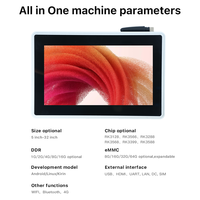 PC Panneau Android Ubuntu ARM RK3568 10,1 Pouces avec Boîtier, Wi-Fi, Ethernet Gigabit, UART
