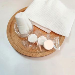 Serviettes de Visage Compressées, Lingettes pour les Mains, Plus Épaisses et Douces, Nettoyage Facial, Portables, pour le Camping, les Voyages en Plein Air, Serviette de Bain Compressée - Product Image 2