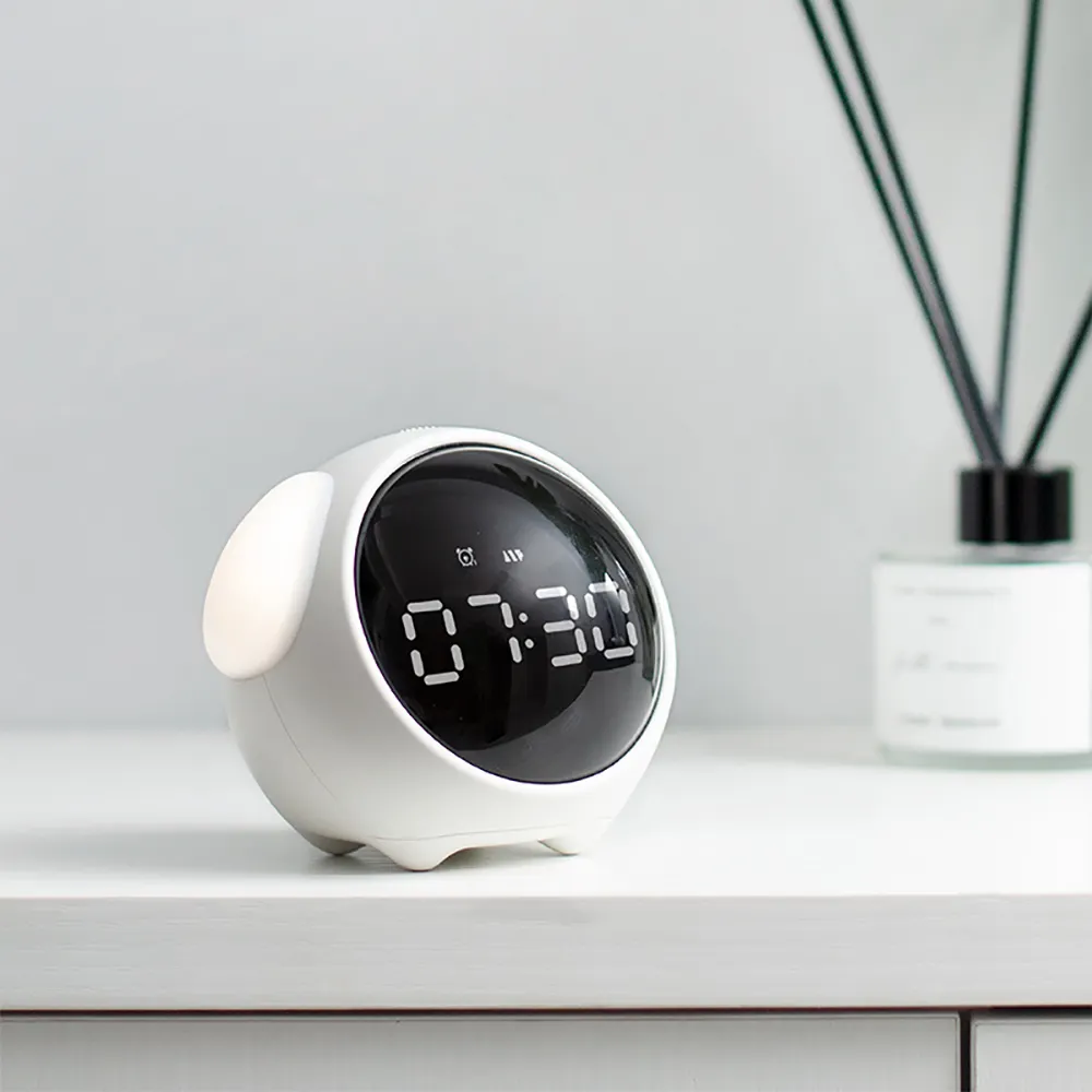 Usb-Nachtlicht warmes weißes Licht Smart Clock Touch Sensor Lampe für Kinder Schlafzimmer Auswahl Spielzeug und Geschenk für Kleinkinder