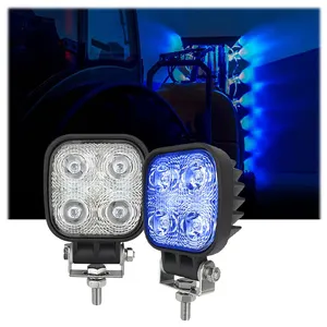 Agrolite Led Headlight Sprayer Light 20w Square Blue Sprayer Light For Agricultural Vehicles Led Work Light