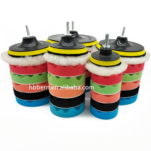 5 inch bọt đánh bóng <span class=keywords><strong>Pads</strong></span> 7 cái nóng bán làm sạch xe đánh bóng Pad bọt Đĩa đánh bóng - Product Image 1