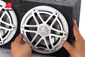 Altoparlante Marino HYANKA HMS-08W 8'' Bianco con Luce a Sette Colori 91db, Altoparlanti a Torre Impermeabili IP67 per Barche - Product Image 6