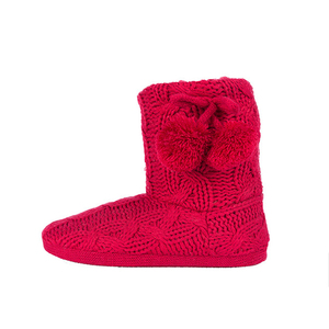 Botas cálidas personalizadas para mujer, botines <span class=keywords><strong>de</strong></span> <span class=keywords><strong>lana</strong></span> y nieve <span class=keywords><strong>de</strong></span> punto <span class=keywords><strong>de</strong></span> ganchillo, para invierno, venta al por mayor - Product Image 5