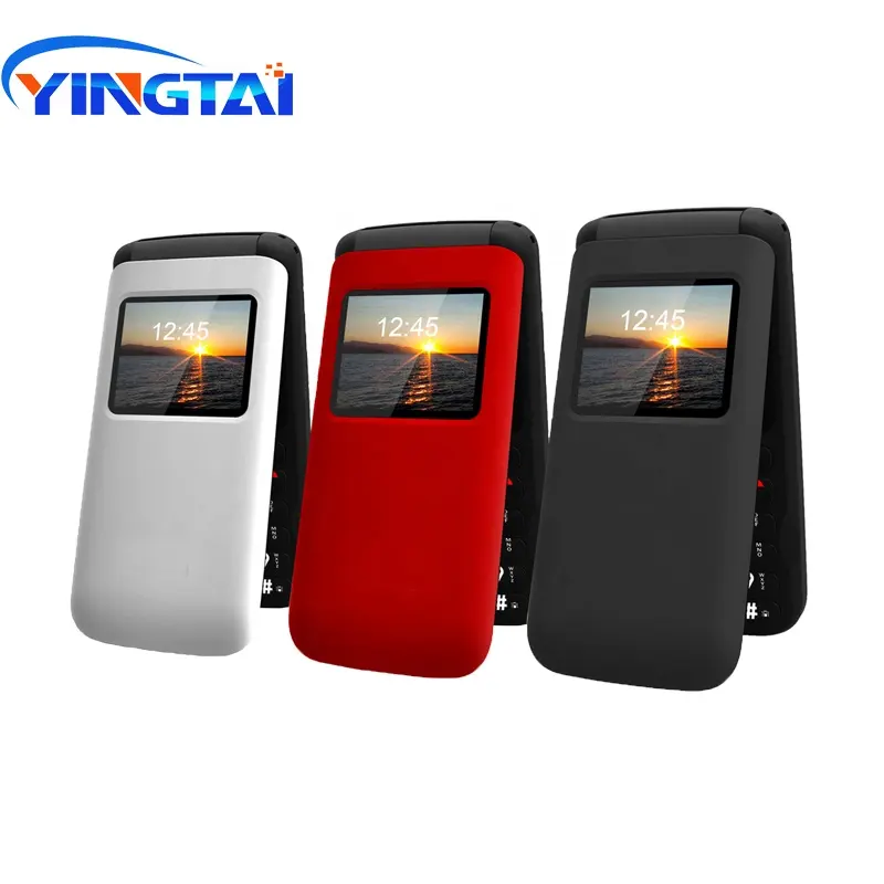 Дешевый мини-телефон-раскладушка с клавиатурой для пожилых людей мобильный телефон большой динамик FM SOS две SIM-карты GSM сотовый телефон