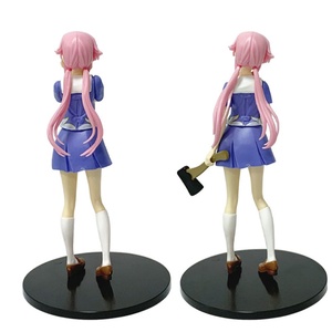 Figura de Anime de 17 cm, Estatua de Mirai Nikki REDIAL Gasai Yuno, Uniforme Lindo, Figura Coleccionable de PVC, Juguetes de Anime, Regalo - Product Image 3
