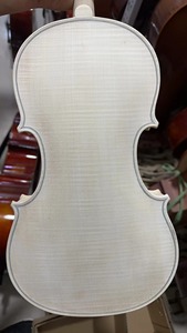 SurpassMusicaホワイトバイオリン4/4、3/4、1/2、1/4ホールセール手作りバイオリンストラディバリウス甘い音ヨーロピアンスプルースメープルバック - Product Image 2