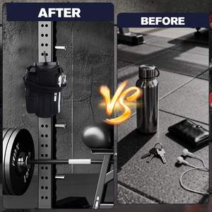 Sac de sport léger en néoprène de luxe OEM avec fermeture éclair magnétique, sangle réglable en polyester, porte-bouteille d'eau, poche pour téléphone - Fitness - Product Image 5