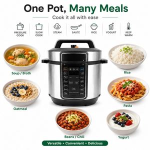 Autocuiseur Électrique Intelligent Multifonctionnel avec Tasse Mesureuse, Écran LED Numérique et Cuve Intérieure Antiadhésive – Idéal pour la Cuisson Commerciale du Riz - Product Image 5