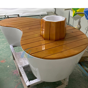 H117 Huge Tree <b>Pot</b> Outdoor City Artistic Garden Shopping Mall Decorative <b>Large</b> Size Flower and Tree Planters - Product Image 5