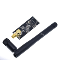 Module sans fil émetteur-récepteur RF longue distance + PA + LNA NRF24L01P de 1100 mètres avec antenne NRF24L01