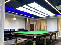 Éclairage led de table de billard en alliage d'aluminium, sans ombre