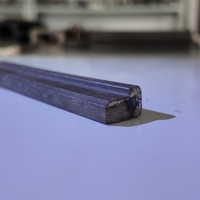 GB/T 702 45 #   Tuyau en acier massif soudé en forme de T, étiré à froid, 20 mm x 5 mm x 6000 mm, EMT/Tuyau de forage en alliage, taille personnalisée