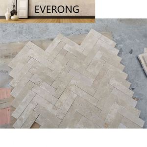 ชุดกระเบื้องโมเสค <span class=keywords><strong>Kat</strong></span> สำหรับห้องน้ำแผ่นกระเบื้องโมเสคหินอ่อนลายก้างปลาสำหรับตกแต่งพื้น - Product Image 6