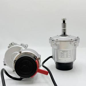 ชุดมอเตอร์รถเข็นไฟฟ้าแบบไร้แปรงถ่าน 24V 500W พร้อมจอยสติ๊กและคอนโทรลเลอร์, ชุดขับเคลื่อนคู่ 130RPM - Product Image 2