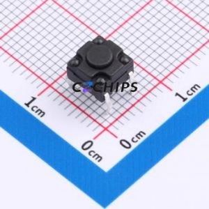UK-B02123-G4.3-250 Tactile Switch DIP-4P,6.2x6.2mm Switch 2.5N 6.15mm 6.15mm 4.3mm - Product Image 1