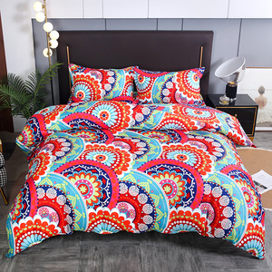 Fornitura diretta in fabbrica set di biancheria da letto ecologici ricamati in stile moderno ricamato Multi-colore filo di cotone - Product Image 6