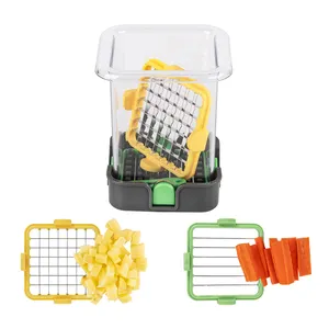 Multi Purpose Manual Fruit Mandoline Vegetable Chopper Slicer Cutter Grater Set for Kitchen