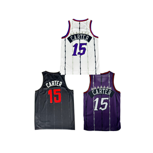 Maglia da basket americana Toronto 2026: Ultima versione stampata a caldo # 15 Vince Carter # 1 McGrady 3 <span class=keywords><strong>Ingram</strong></span> 4 Barnes 9 Barrett - Product Image 4
