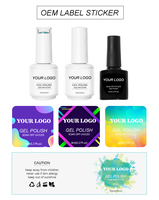 Échantillon gratuit, marque privée, vernis à ongles en gel UV LED à faire tremper, longue durée, 60 couleurs, design français, DIY, non toxique