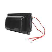 CAPEXRV Caravan 150x80MM 12V Haute Qualité Noir et Blanc Ventilation Extérieure pour Camping-car Évacuation Rapide Aspiration d'Huile