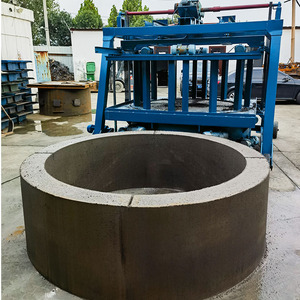 Macchina per la Produzione di Anelli per Tombini Prefabbricati, Attrezzatura Automatica per lo Stampaggio di Coperchi e Anelli in Calcestruzzo per Sistemi di Fognature e Drenaggio - Product Image 4