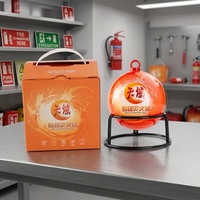 Boule extinctrice d'incendie à poudre sèche ABC, haute performance, suppression d'incendie, directement de l'usine pour la maison, la cuisine, la voiture