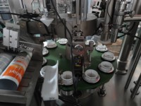 Machine de remplissage et de bouchage rotative industrielle pour tubes, 50-75 pièces/min, pour ligne d'emballage de crème et de pâte