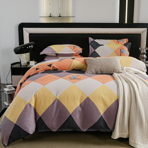 <span class=keywords><strong>Parure</strong></span> <span class=keywords><strong>de</strong></span> draps <span class=keywords><strong>de</strong></span> lit Queen Size en gros, 4 pièces en 1 ensemble, draps rouges en coton, 4 pièces, pour lit 2 places - Product Image 5