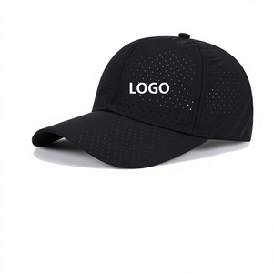 Gorras de Béisbol Personalizadas Transpirables para Exteriores, Gorra de Béisbol Lisa con Logotipo Bordado, Gorra de Béisbol de 6 Paneles Impermeable de Secado Rápido - Product Image 1