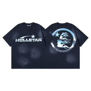 Camiseta de Alta Calidad en Oferta, Moderna, Hell <span class=keywords><strong>Star</strong></span> NFC, 260g, Estampado Animal, 1:1 Algodón, para Hombre y Mujer, Holgada, de Manga Corta, Informal, de Verano - Product Image 6