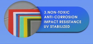 Nhựa Đăng Board rãnh sân ép đùn PP sóng bãi cỏ dấu hiệu tấm nhựa môi trường Polypropylene tên cướp dấu hiệu - Product Image 4