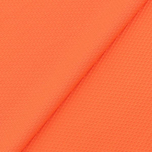 En stock 90% polyester 10% élasthanne petit tissu nid d'abeille rond 150g tissu en maille jacquard - Product Image 2