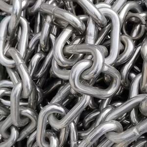 3มม. 4มม. 5มม. 6มม. 7มม. 8มม. 304/316สำหรับงานหนักเหล็กสแตนเลสเชื่อมโซ่ยาวและสั้น - Product Image 6