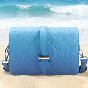 Bolso Bandolera de Cuero Repujado para Mujer, Bolso de Hombro Pequeño, Estilo Urbano - Product Image 1