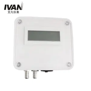 Ekran ile IVANPER LCD Analog RS485 çıkış hava diferansiyel basınç vericisi düşük diferansiyel basınç sensörü