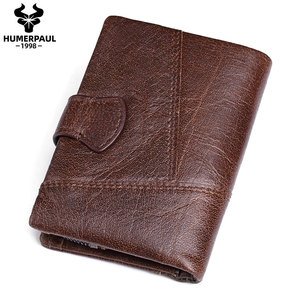 <span class=keywords><strong>Cartera</strong></span> de Cuero Genuino para <span class=keywords><strong>Hombre</strong></span> HUMERPAUL, con Portafolio, Monedero Pequeño, <span class=keywords><strong>Cartera</strong></span> de Cuero Personalizada - Product Image 2