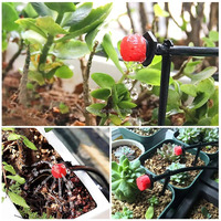 Kit d'arrosage automatique 5M-20M pour jardin, système de micro-irrigation avec buse réglable, fournitures de jardinage