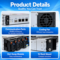 Module d'alimentation embarqué ETP48100 B1 48V 100A pour système d'alimentation de télécommunications en armoire extérieure et réseau de télécommunications intérieur