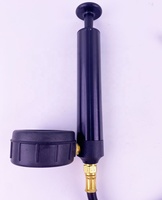 Altertool Testeur de fuite de réservoir d'eau de voiture Manomètre de système de refroidissement Testeur de pression de radiateur Pompe à air