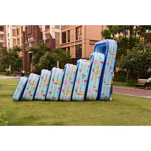 Piscine <span class=keywords><strong>gonflable</strong></span> portable <span class=keywords><strong>rectangulaire</strong></span> en PVC écologique pour enfants et adultes, 180x140x60cm, pour usage résidentiel extérieur - Product Image 6