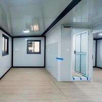 Luxuriöse Minimalistische Vorgefertigte Villa Container-Haus Komplett Möbliert Außenbereich Mehrere Schlafzimmer 20ft Doppel-Flach Erweiterbares Modulares Haus