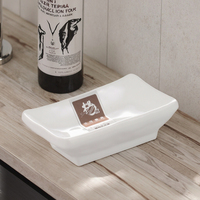 Assiettes de restaurant carrées en mélamine, assiettes écologiques pour la sauce soja, 12 pièces