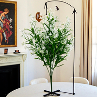 Gradient Vert Simulé Plante Bouquet Exquis Mariage Hôtel Table Décoration Noël Saint Valentin Simulé Fleurs
