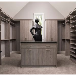 2024 Placard moderne Walk in Placard Systèmes personnalisés Conception Placards de chambre à coucher en bois - Product Image 4