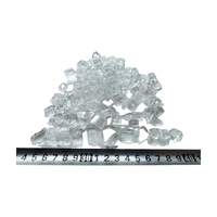 Verre de foyer moderne non réfléchissant de 1/2 pouce pour foyers extérieurs et utilisation en hall