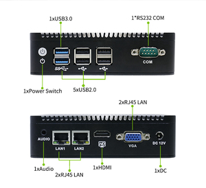 X86 J1900 endüstriyel Mini PC Nano kutusu <span class=keywords><strong>DDR3</strong></span> RAM DC 12V ile ucuz fansız gömülü bilgisayar mevcut AU abd ab fiş türleri - Product Image 5