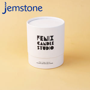 100% fábrica biodegradable reciclada venta al por mayor caja cilíndrica de cartón impresa personalizada embalaje de tubo de papel - Product Image 5