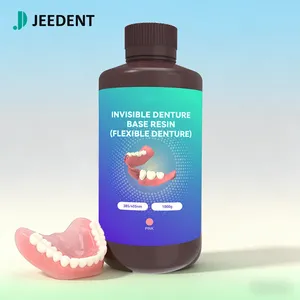 Résine liquide pour imprimante 3D dentaire, matériau d'impression 3D, résine pour modèle dentaire, matériaux de laboratoire, photopolymérisation, 1 kg/500 g - Product Image 2